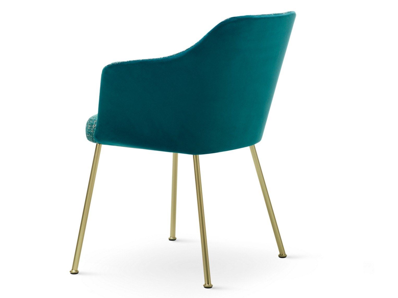 Мягкий тканевый стул с подлокотниками Saba Italia ARCH-00029731 - Вид №1