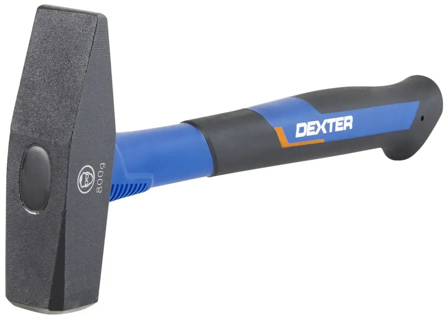 Молоток столярный Dexter с фиберглассовой рукояткой 800 г 81968474