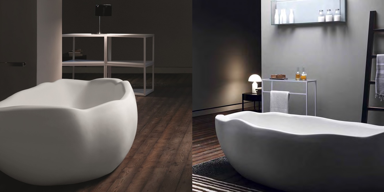 Toscoquattro Ванна отдельно стоящая из искусственного камня LE ACQUE 10VA3VB - Вид №2