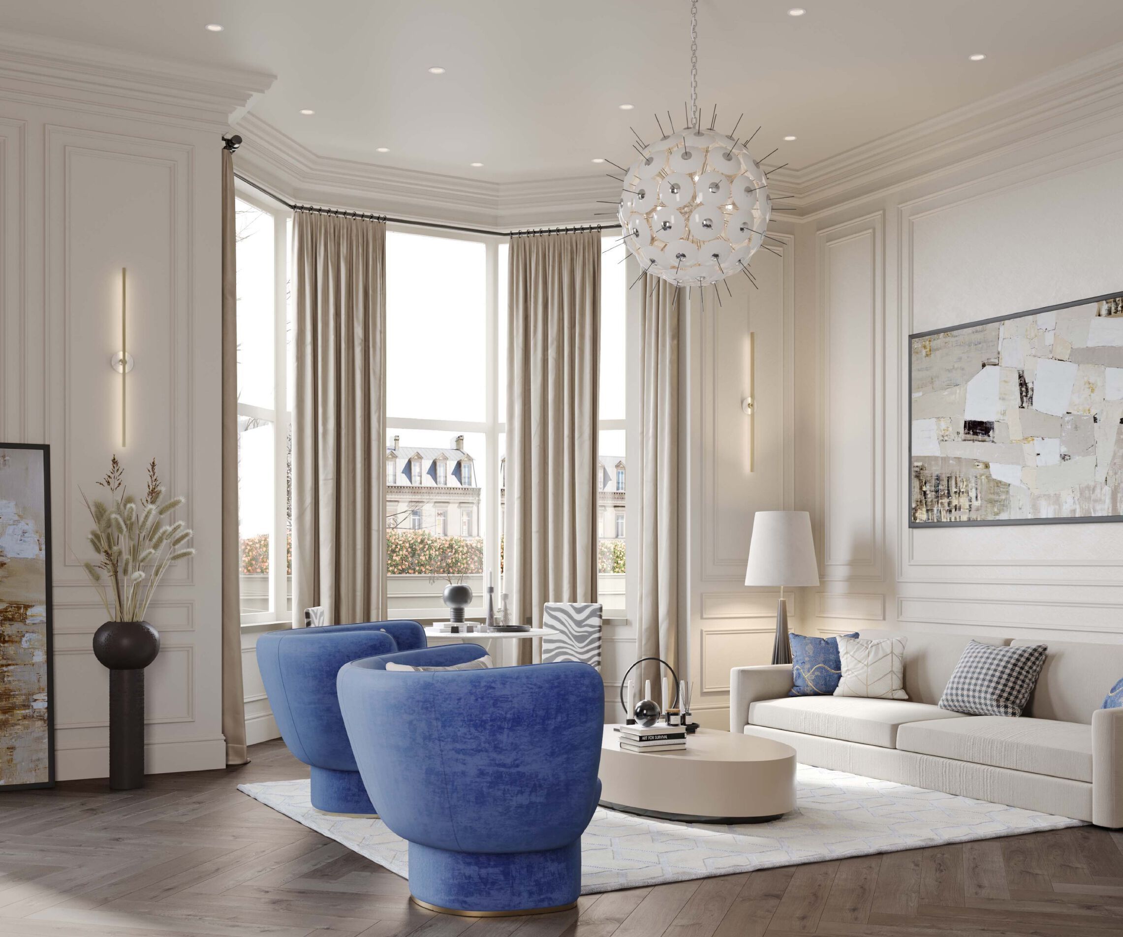 Прямоугольный ковер ручной работы Tapis Rouge Симфония ARCH-00049659 - Вид №4