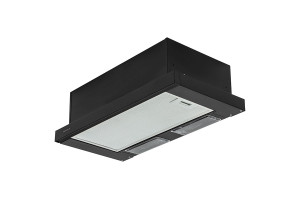 16783921 Кухонная вытяжка 600 BLACK, 2 мотора, 00002903 KRONA KAMILLA