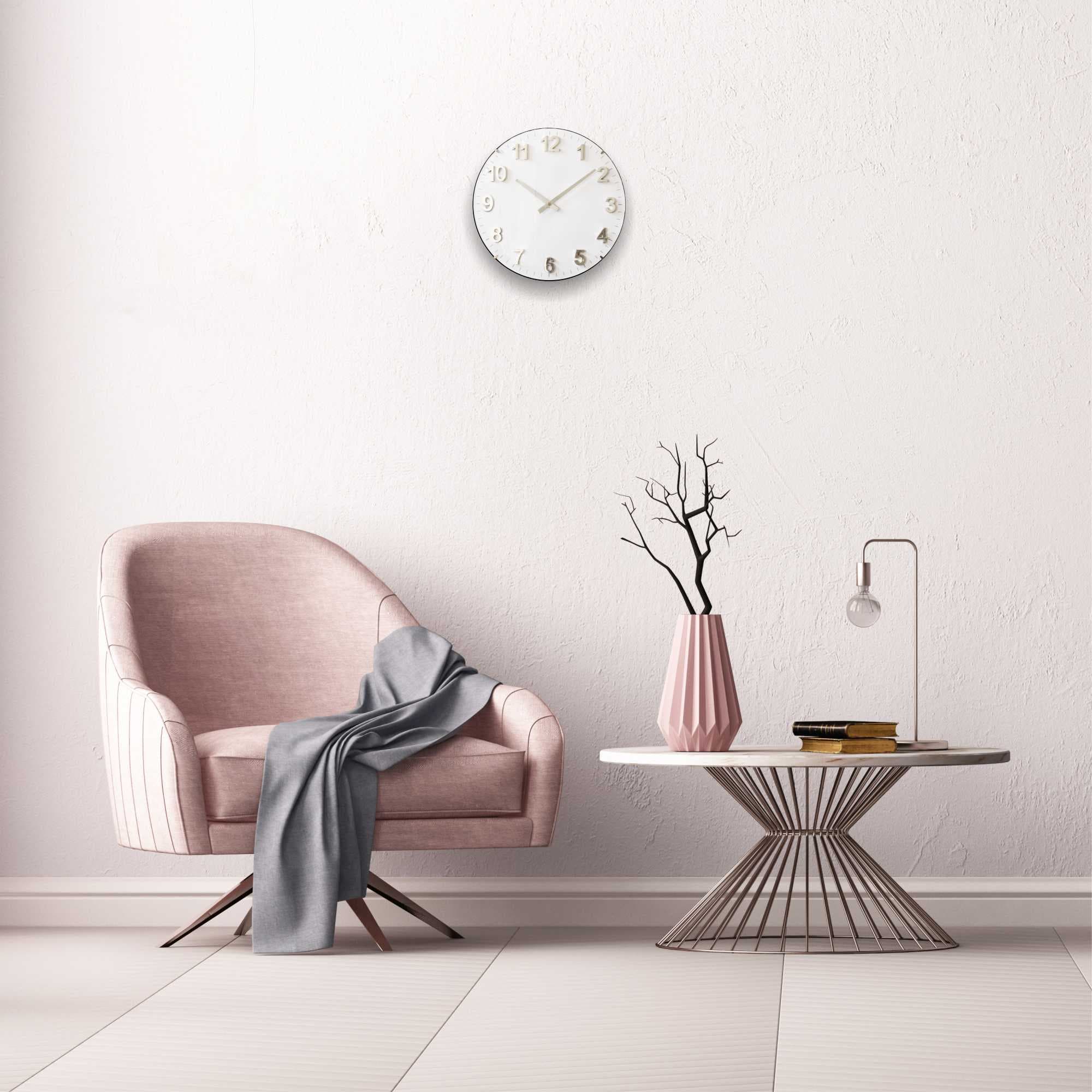 82902876 Часы настенные Apeyron PL200-926 ø30.5 см пластик цвет белый Декор Santreyd  - Вид №4