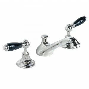 Traditional bathrooms БРАЙТОН смеситель для умывальника на 3 отверстия Tb400.514bl.nk