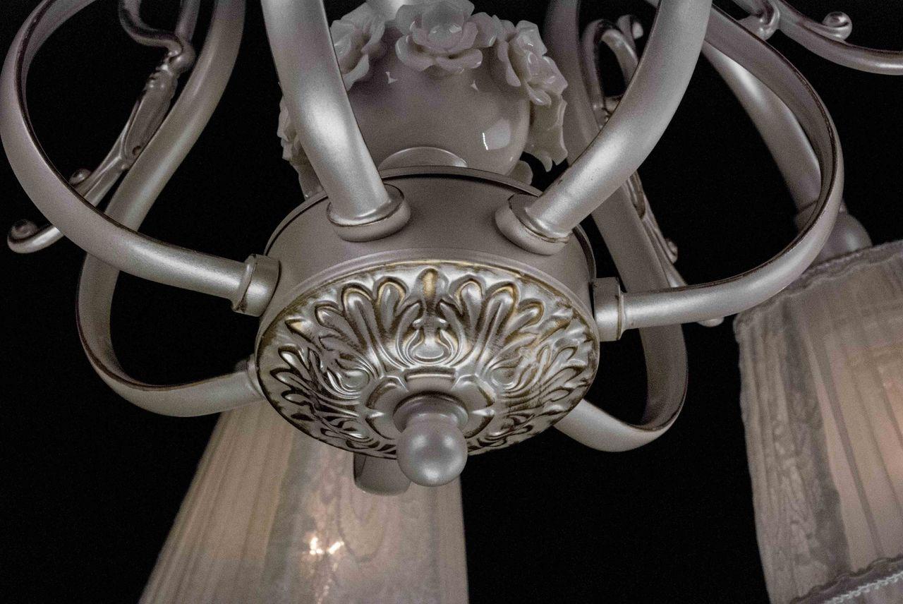 Потолочная люстра Citilux Боргези CL431171 CITILUX ДИЗАЙНЕРСКИЕ, БОРГЕЗИ 183081 Белый  - Вид №1