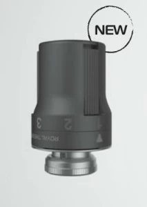 Термоголовка жидкостная Royal Thermo, M30 x 1,5 черная