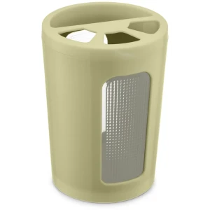 Подставка для зубных щёток Skarlet пластик цвет золотой туман