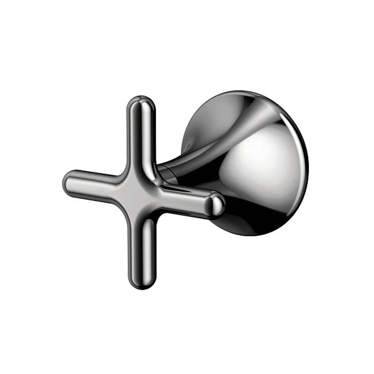 00921448 Отделка для регистров Deca 1/2", 3/4" и 1" с полированным графитовым основанием Docol LISS 