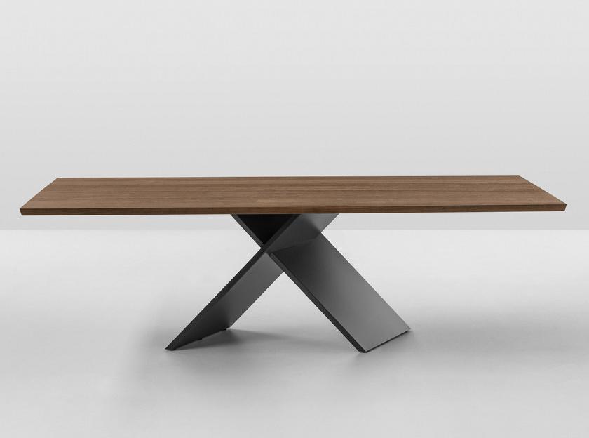 Bonaldo Прямоугольный деревянный стол Ax sun-id-1441105 - Вид №1