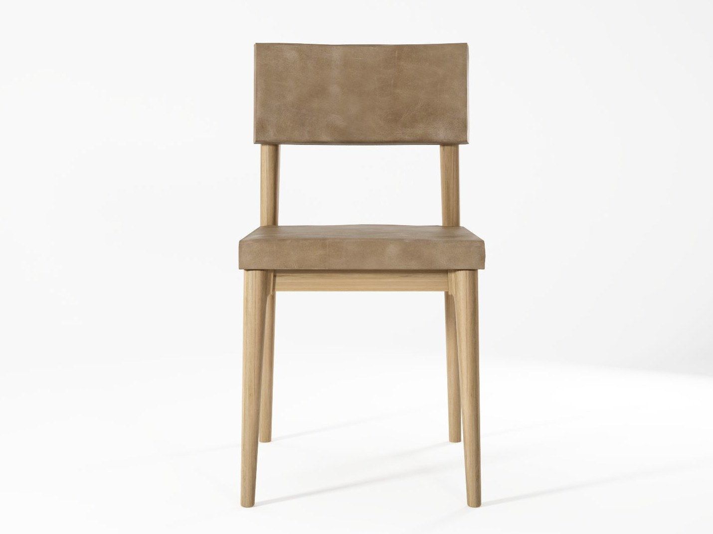 Мягкий стул для ресторана из массива дерева KARPENTER Винтаж ARCH-00059629 - Вид №12