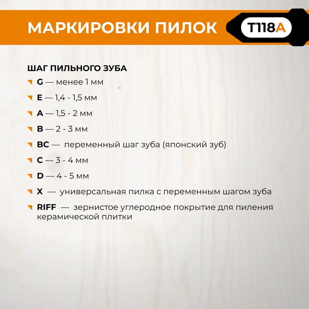 Пилка для электролобзика по стали Rage T118A чистый рез, 2 шт STLM-2155885 - Вид №5