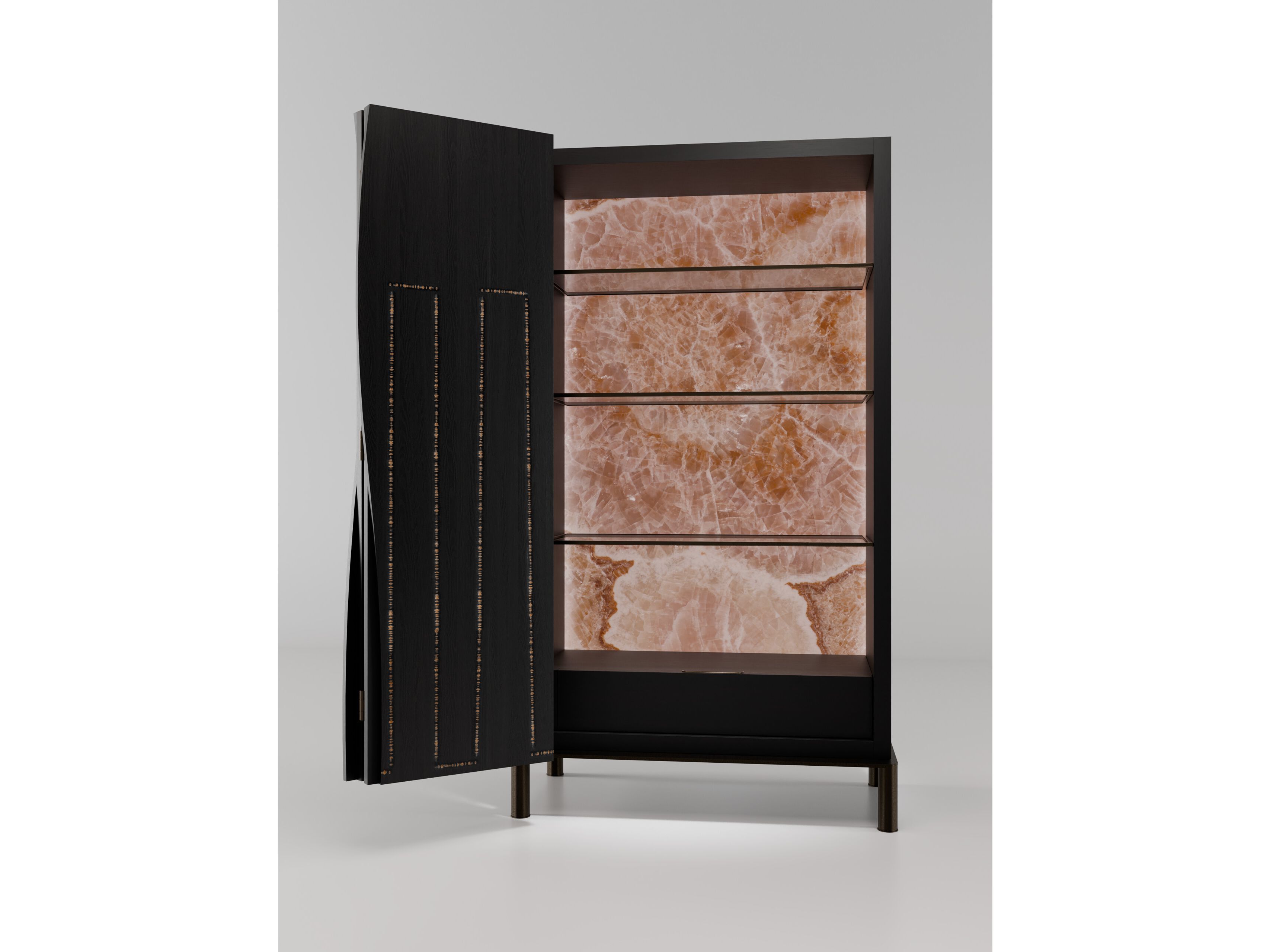 Деревянный шкаф с распашными дверцами Lorenzo Tondelli MURRAY ARCH-00103535 - Вид №1