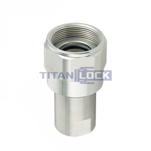 1in, БРС серия L (TGW) резьбовая, розетка, оцинк. сталь TL8LF TITAN LOCK