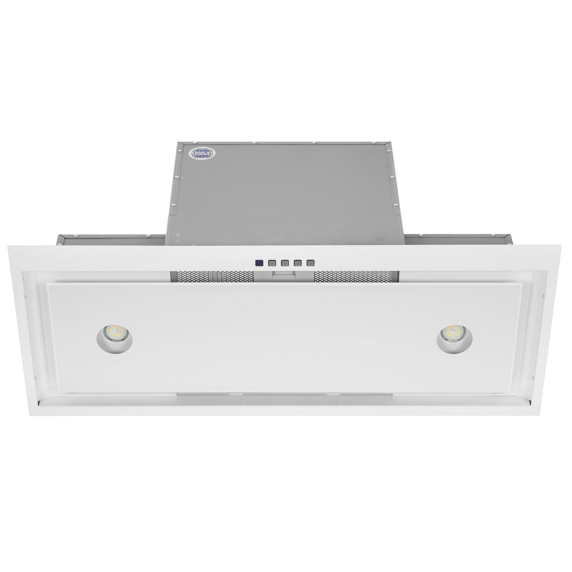 5354592 Вытяжка полновстраиваемая Akpo WK-6 Neva glass серебристый/белый STDN-0014906 - Вид №1