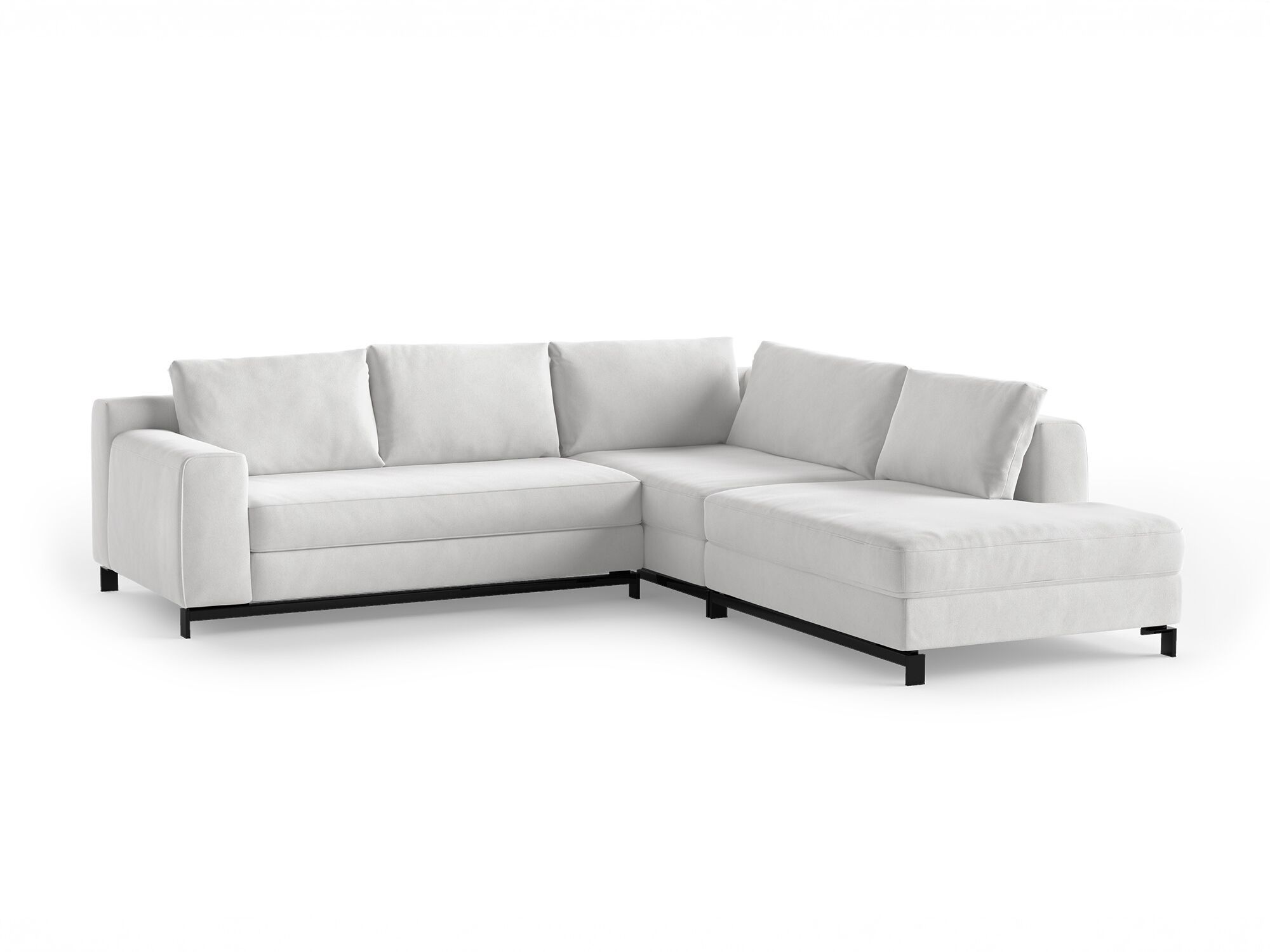 Кожаный угловой диван Natuzzi Italia LEAF ARCH-00018555