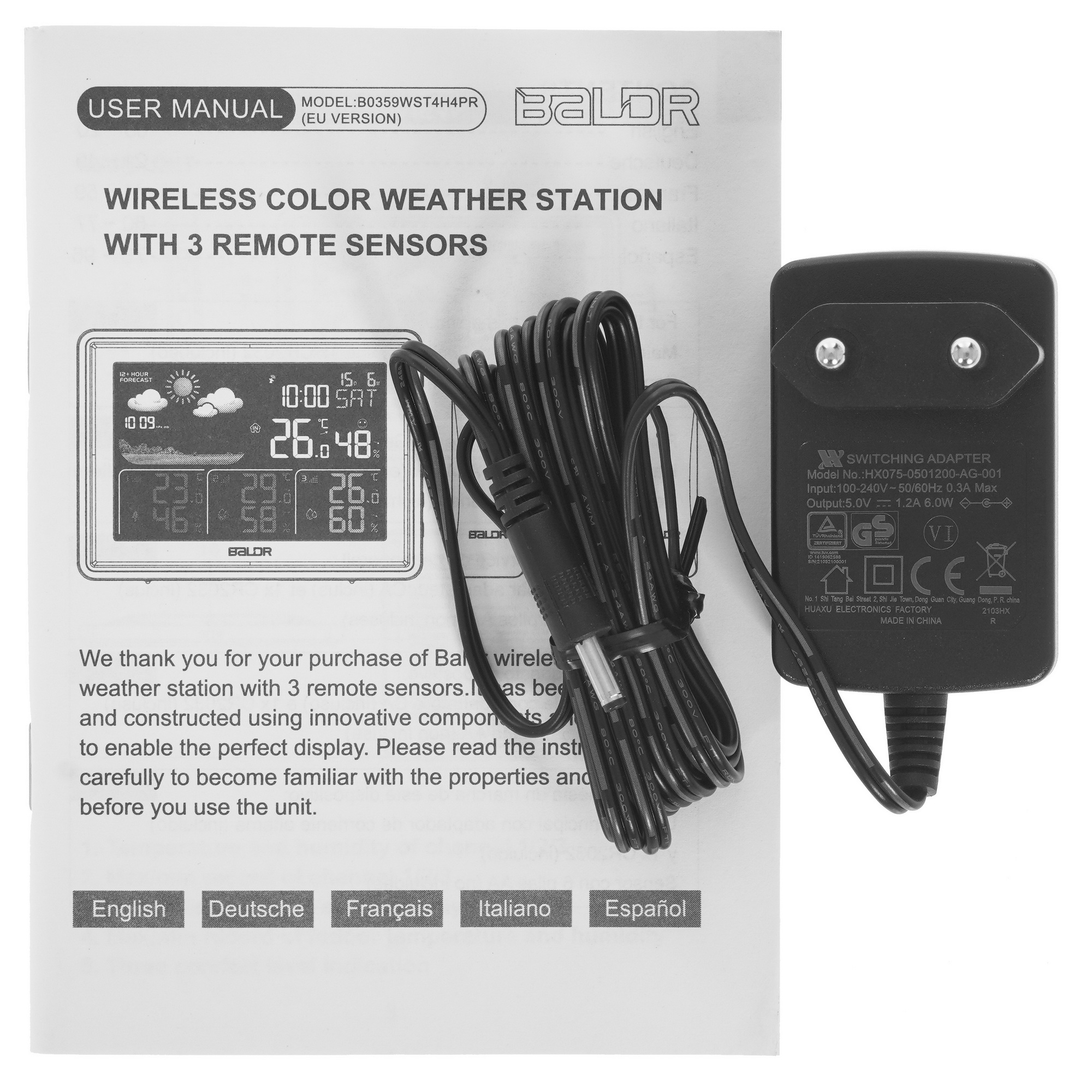 5080188 Метеостанция BALDR B0359WST4H4PR STDN-0092330 - Вид №5