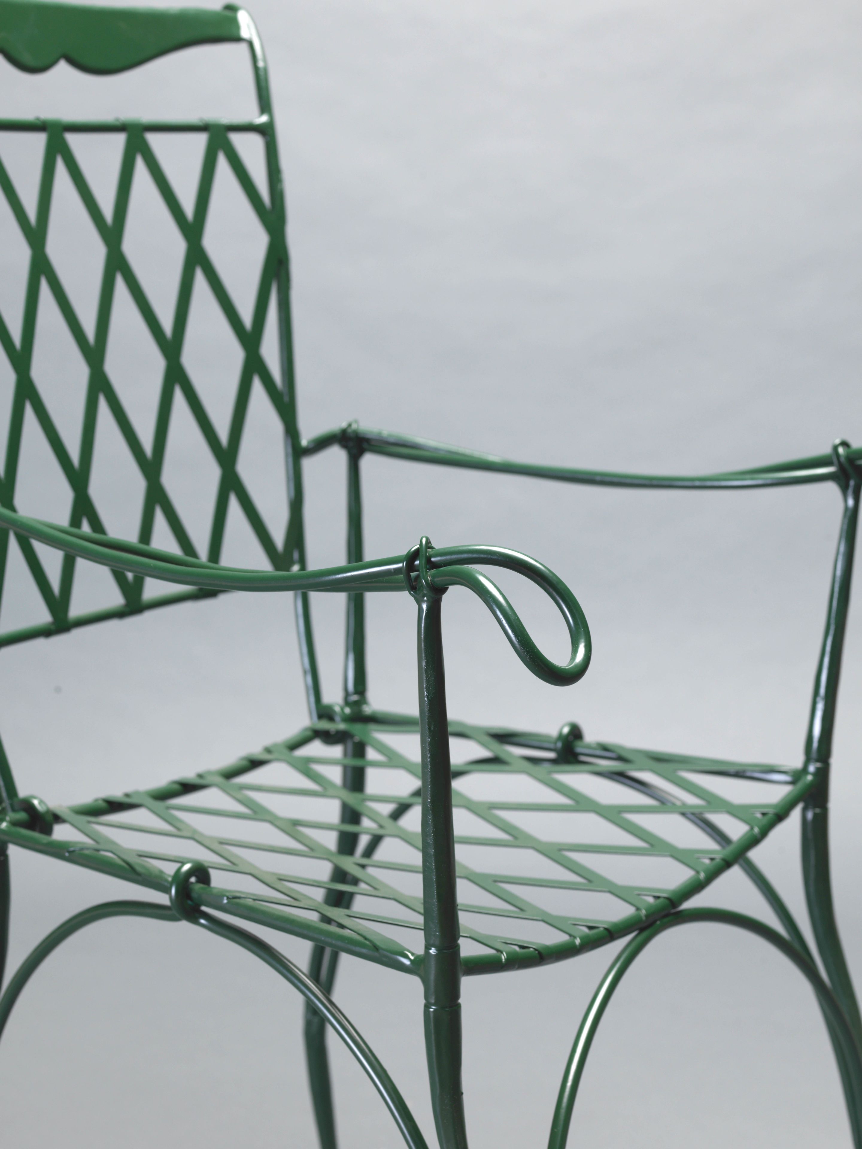 Садовый стул из нержавеющей стали с подлокотниками OFFICINACIANI Florio ARCH-00142268 - Вид №4