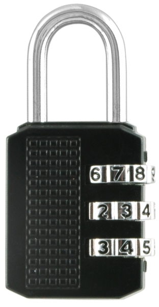 90416736 Навесной замок 17072 с кодом сталь черный STLM-0221933 НОРА-М