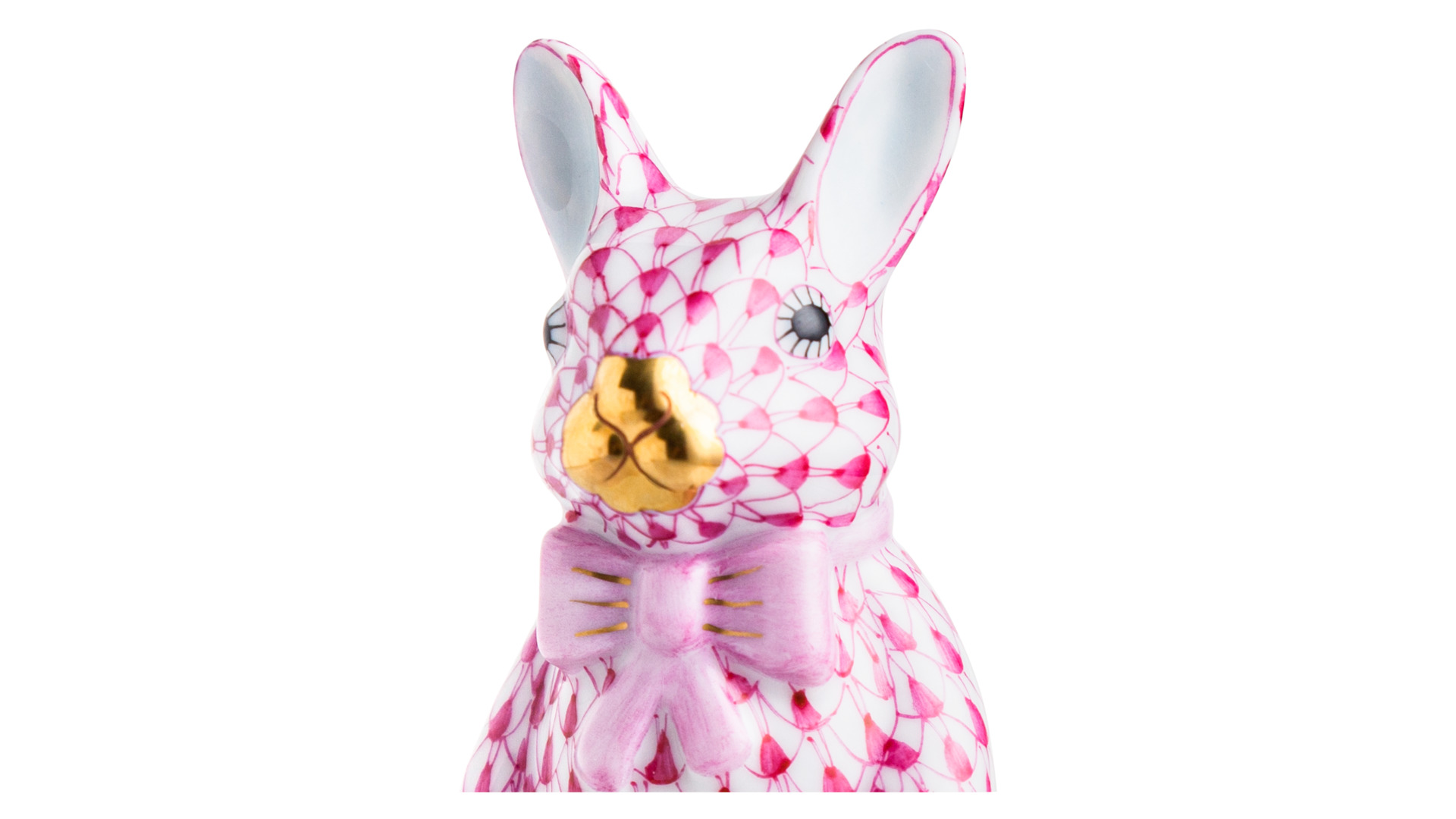 10623433 Herend Фигурка 7,5см "Кролик с бантом" Фарфор  - Вид №4