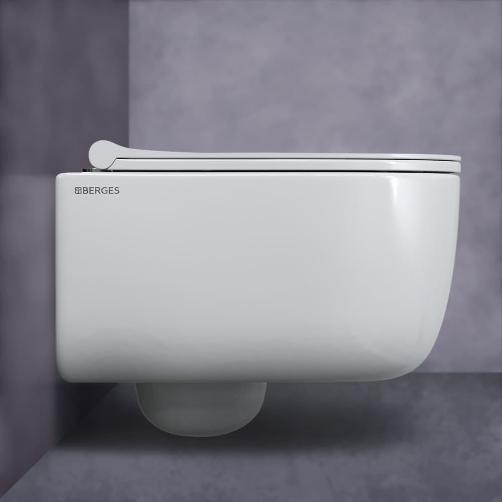 017603 Крышка сиденье для унитаза BERGES  - Вид №3