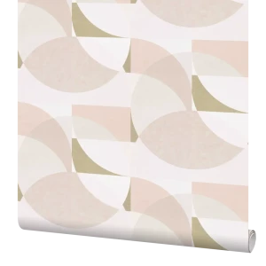 Обои флизелиновые Erismann Elle розовые 1.06 м 12078-05