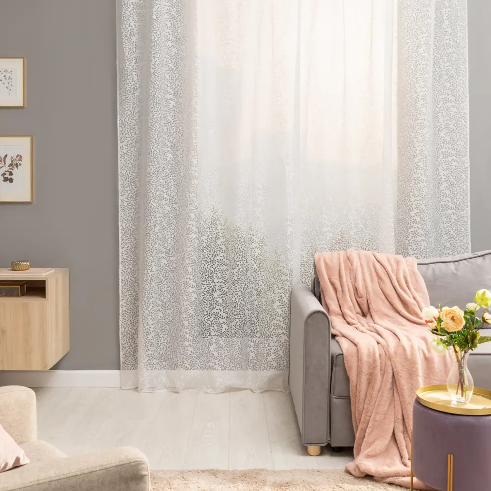 Тюль INSPIRE Osaki на ленте 300×280 см - воздушное оформление окон 82485612