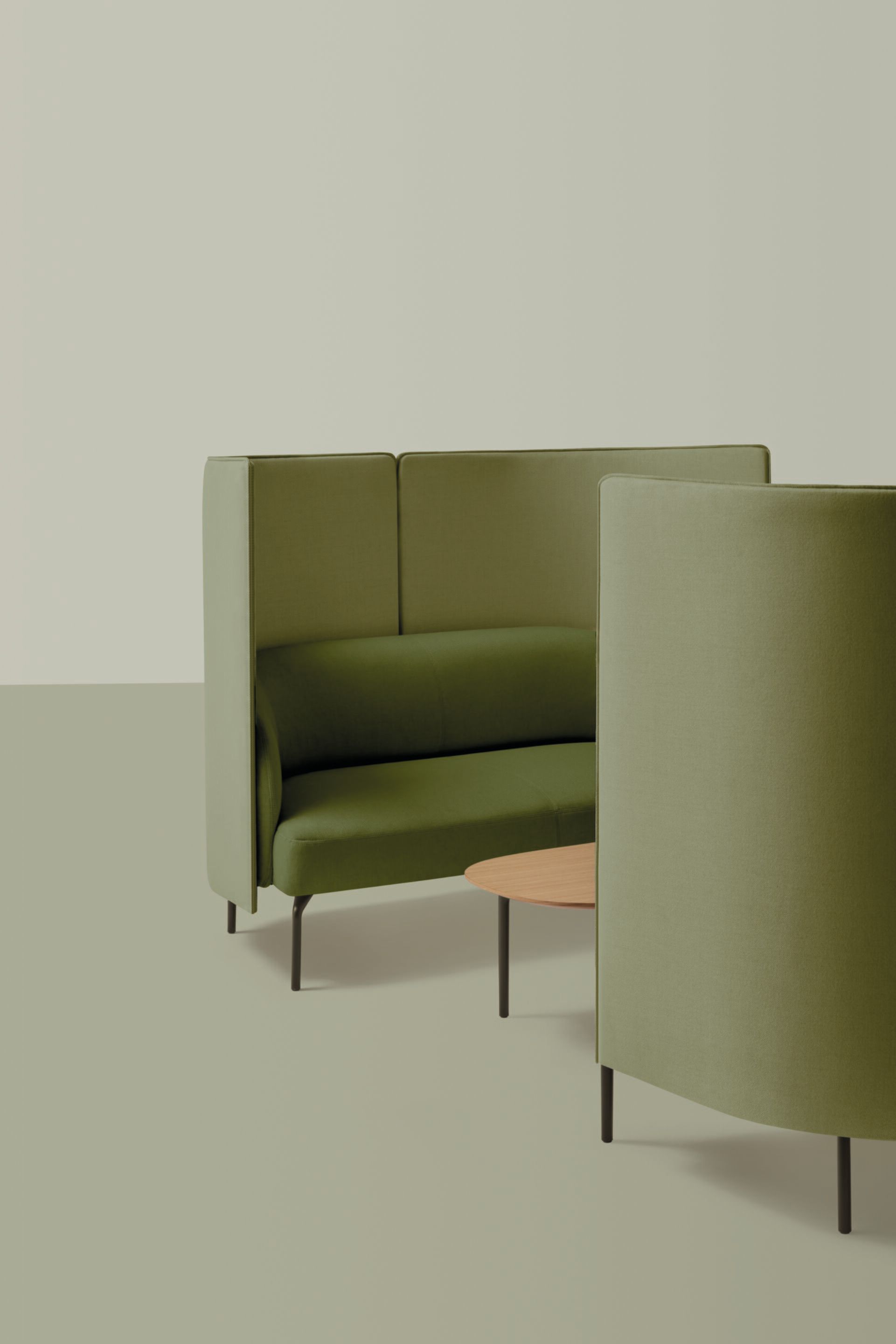 Деревянный низкий круглый журнальный столик INCLASS Kern ARCH-00148423 - Вид №4