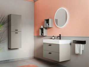 Меламиновая подвесная раковина с ящиками