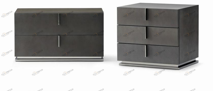 Flou Лаковая прикроватная тумба с ящиками Ari sun-id-1430373