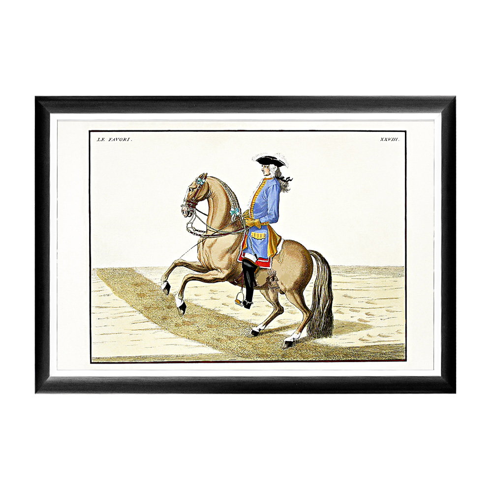 732022549_1818 Арт-постер «Верховая езда, Урок № 20» Object Desire 