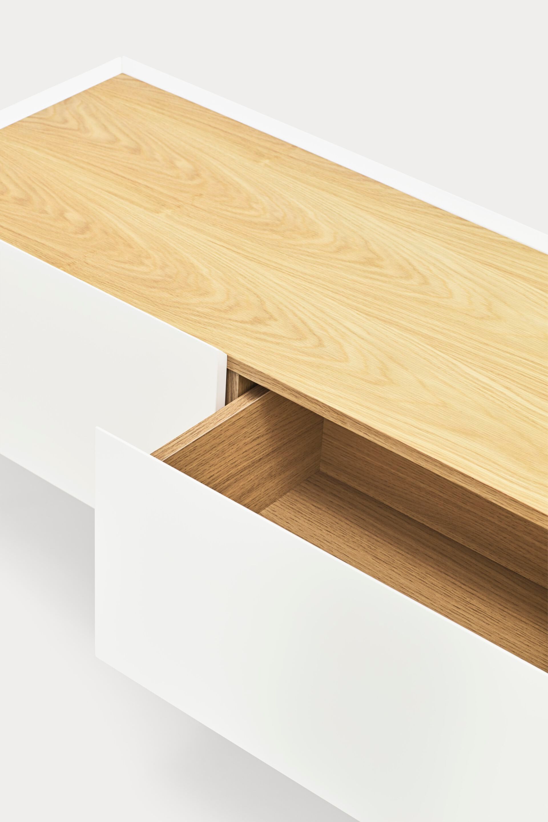 Шкаф для телевизора из шпона с распашными дверцами и ящиками TEULAT Arista ARCH-00021520 - Вид №15