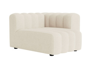 Кресло из ткани living с короткими подлокотниками