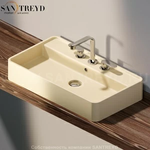 MW75PR1019 Накладная раковина на столешницу  прямоугольная Ceramica Flaminia Miniwash