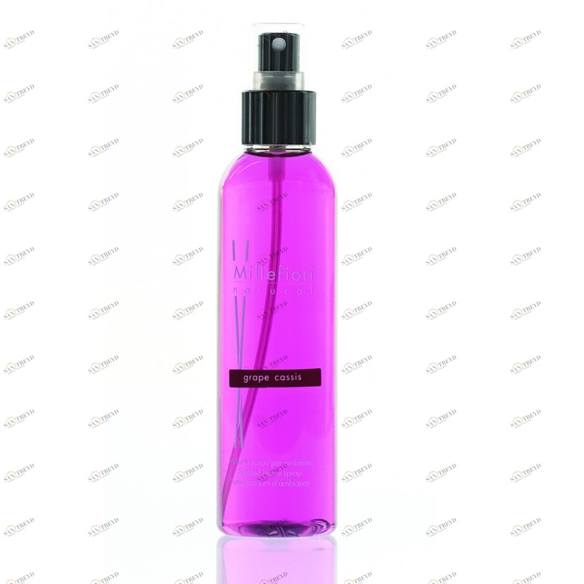 Духи-спрей для дома 150мл "Виноградная гроздь" Grape Cassis MILLEFIORI MILANO ВИНОГРАД 267409 Фиолетовый 