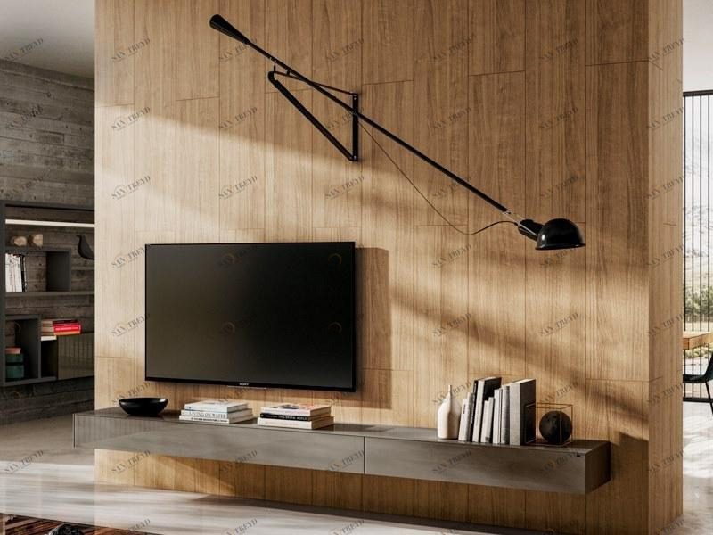 Lago Подвесная стеклянная тумба под ТВ с ящиками Materia sun-id-1487544