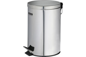 20008372 Ведро-контейнер для мусора Professional 12 л, нержавеющее 277568 OfficeClean