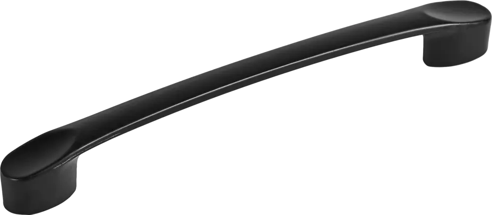 87377155 Ручка-скоба мебельная L4.029 алюминий 128 мм цвет черный STLM-1012630