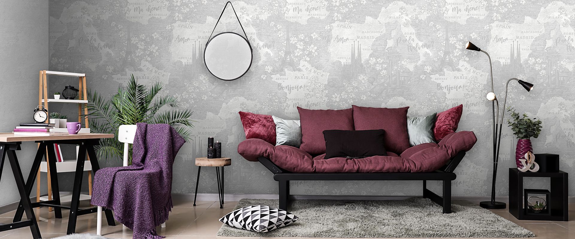 Victoria Stenova 888907 Мотив BONJOUR 888907  - Вид №1