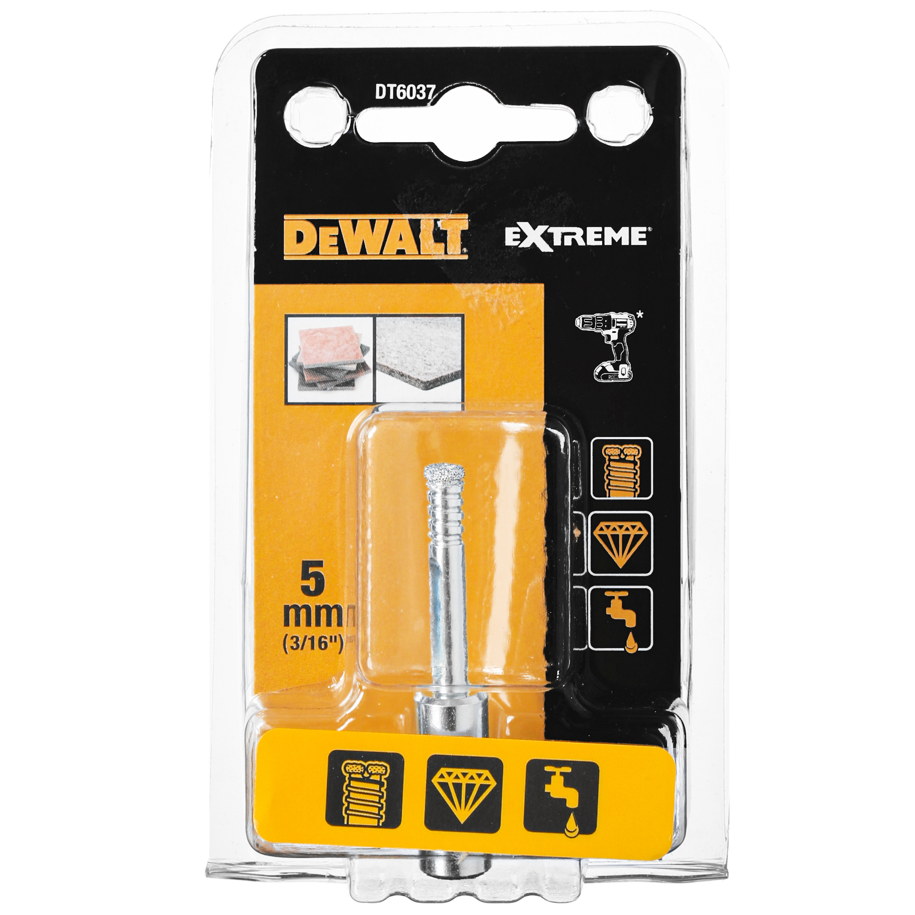 Сверло корончатое DeWalt DT6037 5303301 STDN-0099332