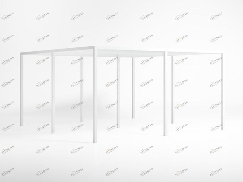 GANDIABLASCO Отдельностоящая алюминиевая пергола с регулируемыми жалюзи Pergola sun-id-1375830