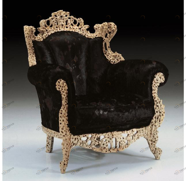 Mirabili Мягкое бархатное кресло с подлокотниками Mirabili arte d'abitare sun-id-1370066