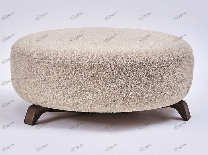 Paolo Castelli Круглый шерстяной пуф Vao Sed.vaoo.500.sup 