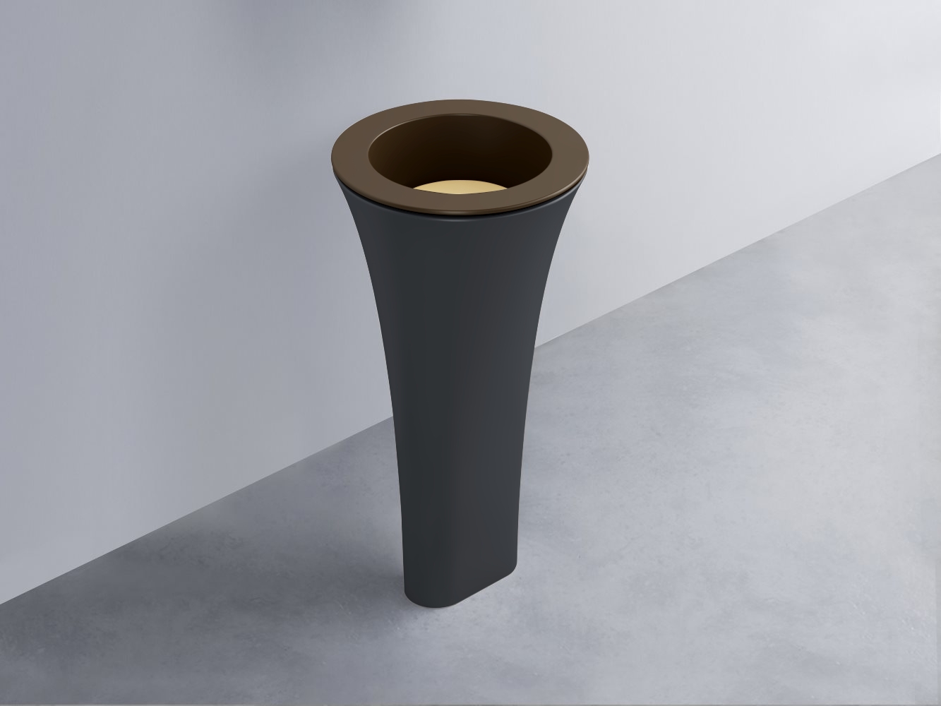AMLA45-CA+AMPILT-CN+AMCOLT-BA Раковина Amedeo Tondo отдельностоящая cielo Enjoy + Amedeo Ceramica Cielo
