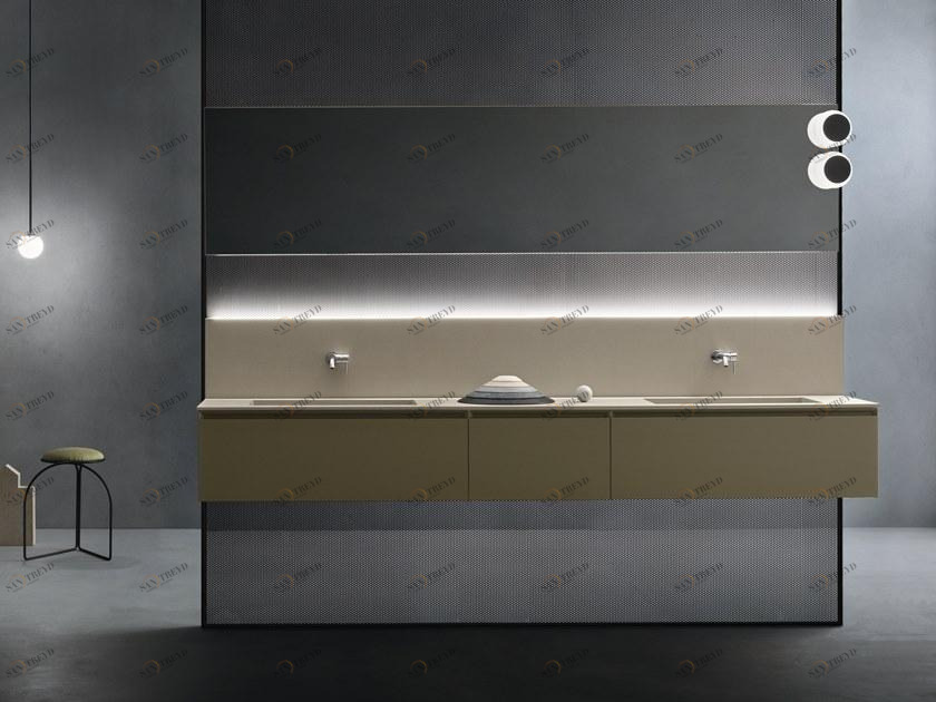 Cerasa Тумба под умывальник подвесная двойная Eden sun-id-1448522