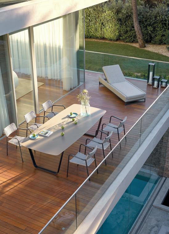 Обеденный стол pwi lava f10 264см x 118см Manutti Air MNST807 - Вид №3