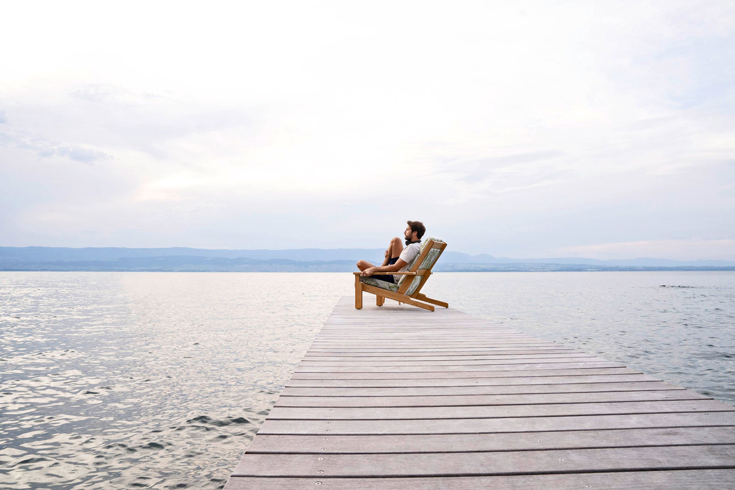 Мягкое ТИК садовое кресло с подлокотниками Varaschin ARCH-00066687 - Вид №6