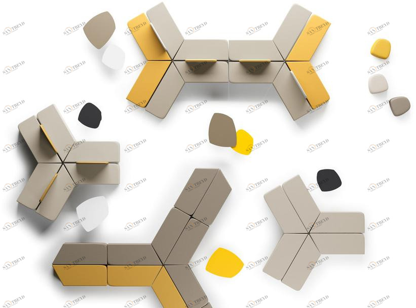 Arte & D Модульный диван Mantra sun-id-1508660