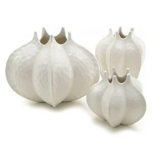 Ваза белая керамическая "Бутон А" UNICO ДИЗАЙНЕРСКИЕ 255420 Белый