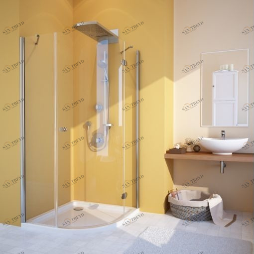 Душевая кабина 110x110 GK-101 GUTEWETTER LUX MELIORI 110X110GK101