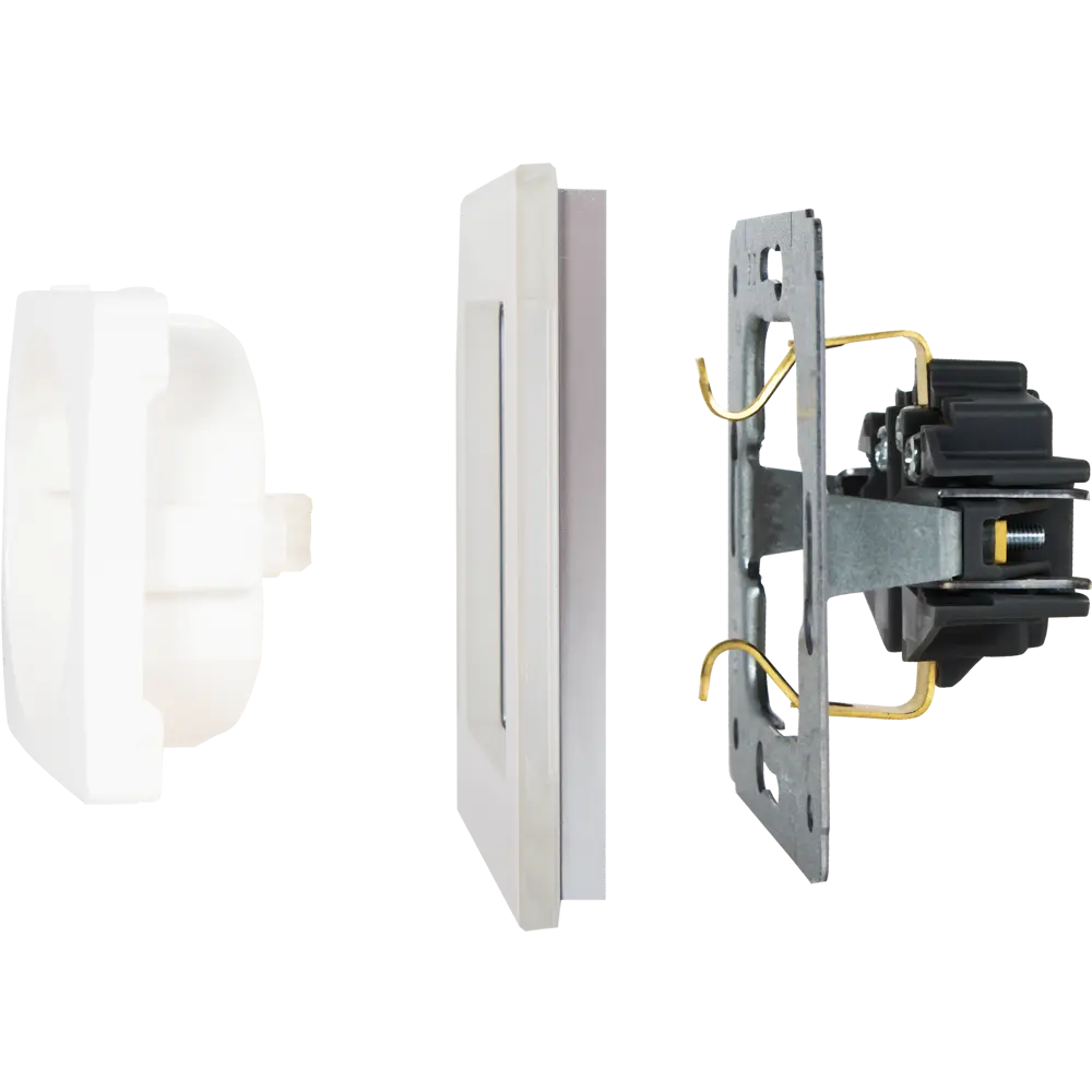 WERKEL Favorit - Стеклянная рамка для розеток и выключателей на 2 поста 82125388 STLM-0019717 - Вид №2