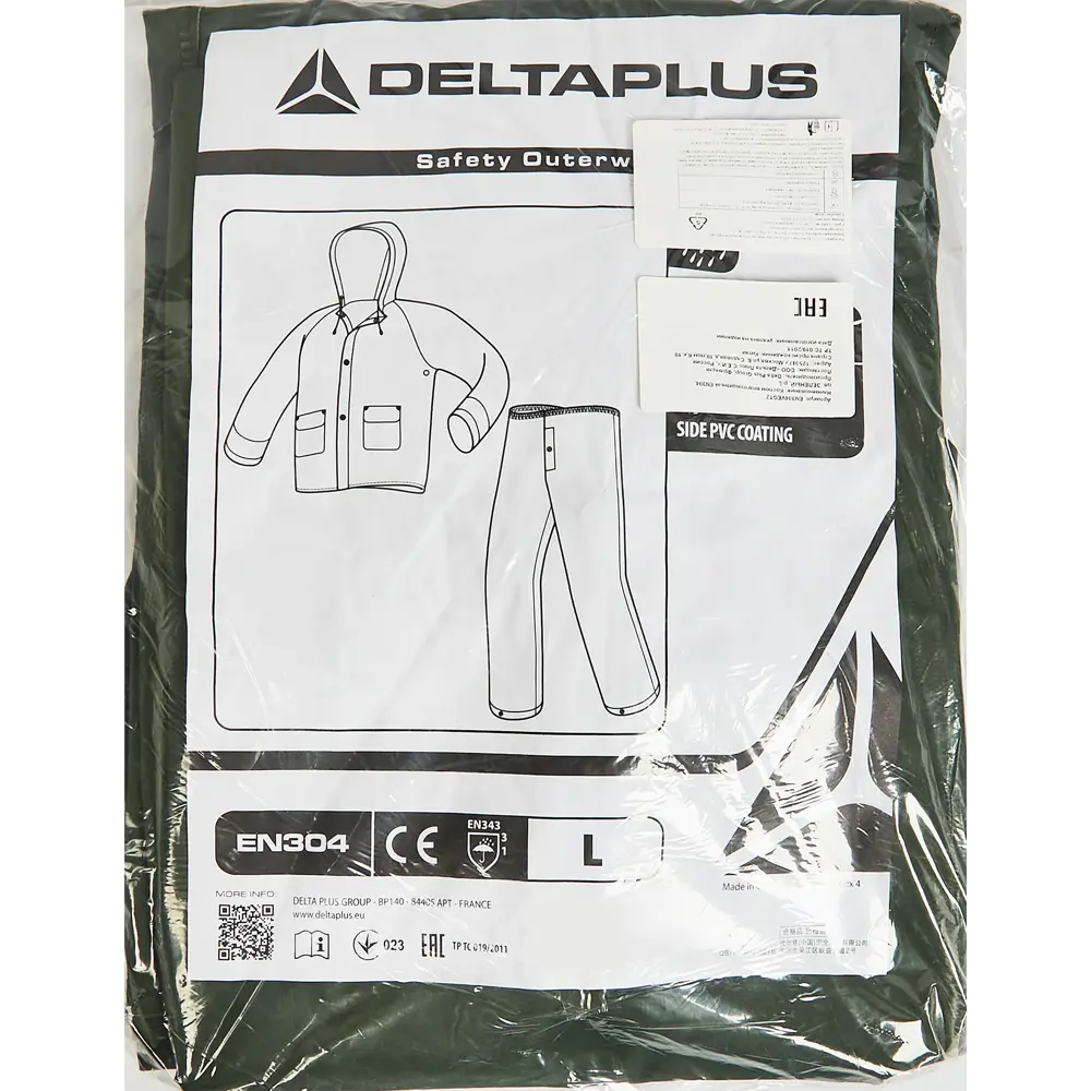 Влагозащитный костюм DELTA PLUS EN304 для активного отдыха и работ 88130857 Нет STLM-0844653 - Вид №12